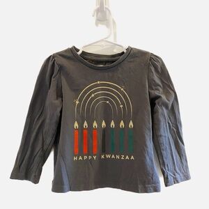 GAP Kwanzaa Long Sleeve Tee - 3T